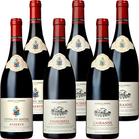Famille Perrin Rhone Probierpaket 6er